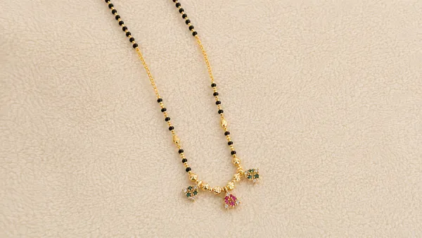 Gold_Plated_Black_Bead_Mangalsutra_With_Charm_Pendants
