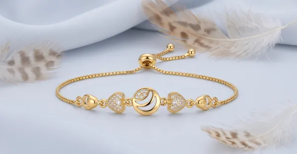 Gold_Tone_Crystal_Embellished_Adjustable_Bracelet_For_Women