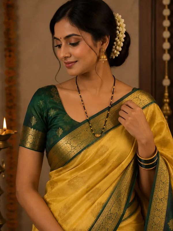 Black_And_Gold_Beaded_Mangalsutra_Necklace