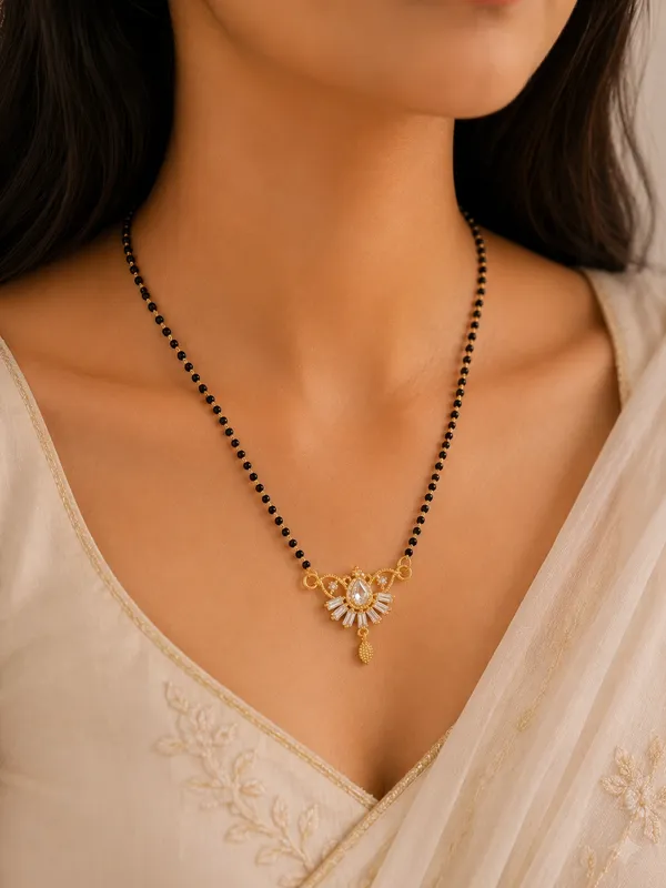 Gold_Plated_Pearl_Mangalsutra_Pendant_With_Black_Bead_Chain