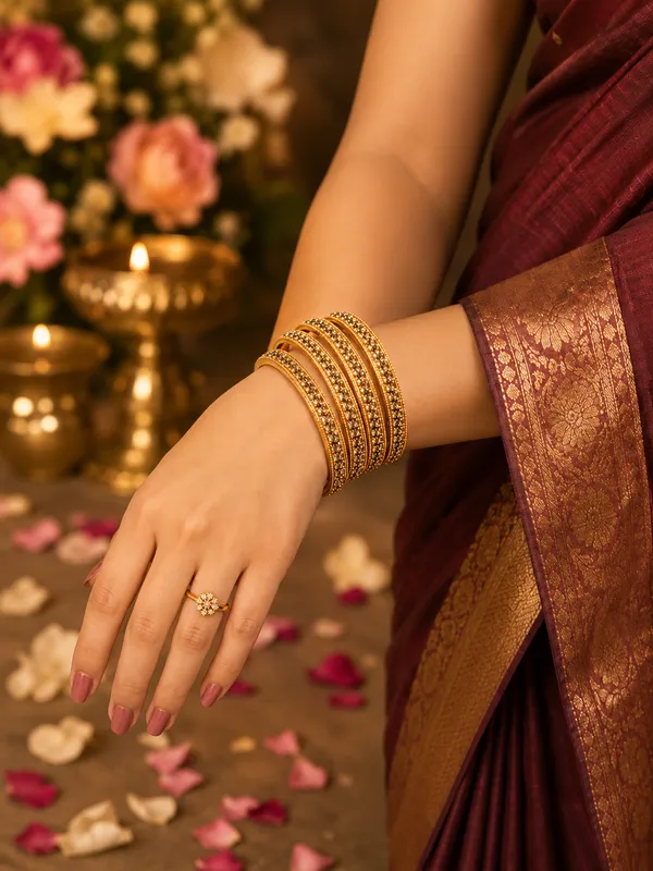 Gold_Plated_Crystal_Studded_Stackable_Bangles_Set_Of_4