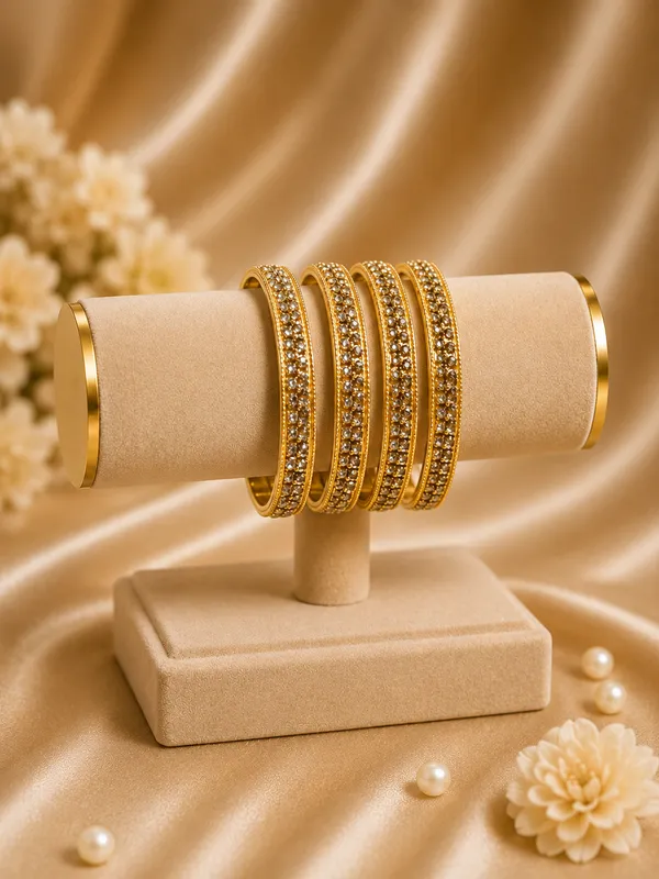 Gold_Plated_Crystal_Studded_Stackable_Bangles_Set_Of_4