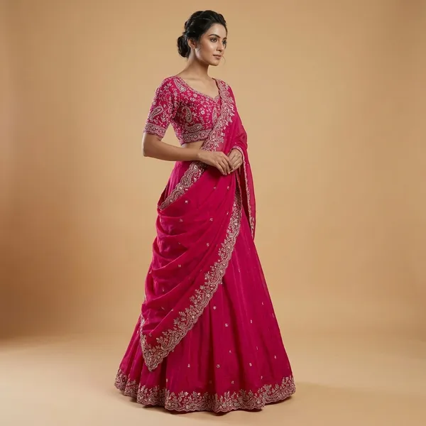 Embroidered_Magenta_Ethnic_Suit_Set_With_Dupatta