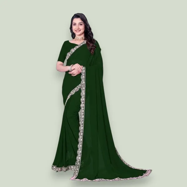Fashion_Day_Embroidered_Bollywood_Georgette_Saree_(Dark_Green)