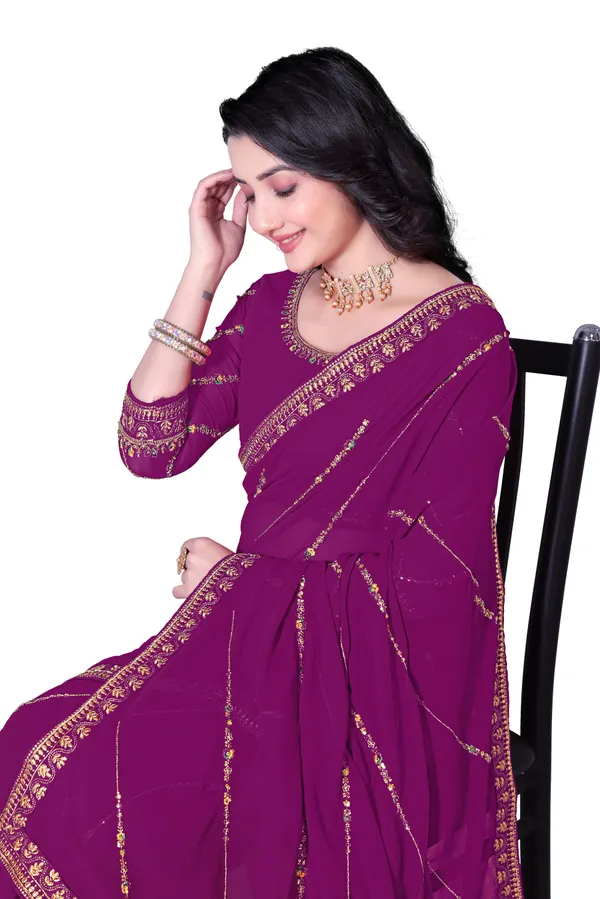 Fashion_Day_Embroidered_Bollywood_Georgette_Saree_(Purple)