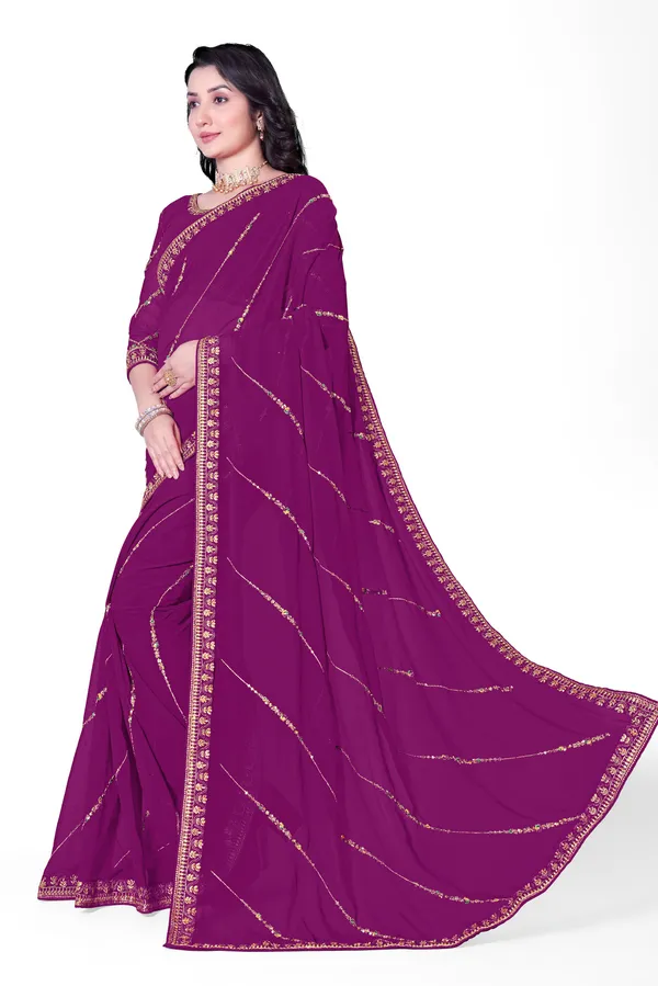 Fashion_Day_Embroidered_Bollywood_Georgette_Saree_(Purple)