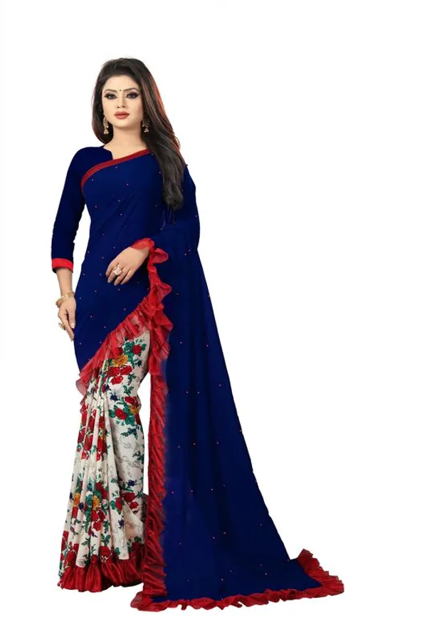 Fashion_Day_Printed_And_Self_Design_Bollywood_Georgette_Saree_(Dark_Blue)