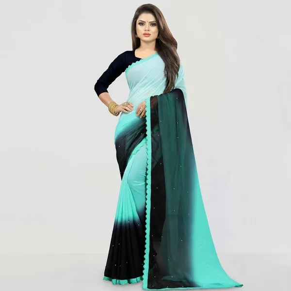 Fashion_Day_Self_Design_Bollywood_Georgette_Saree_(Dark_Blue_And_Light_Blue)
