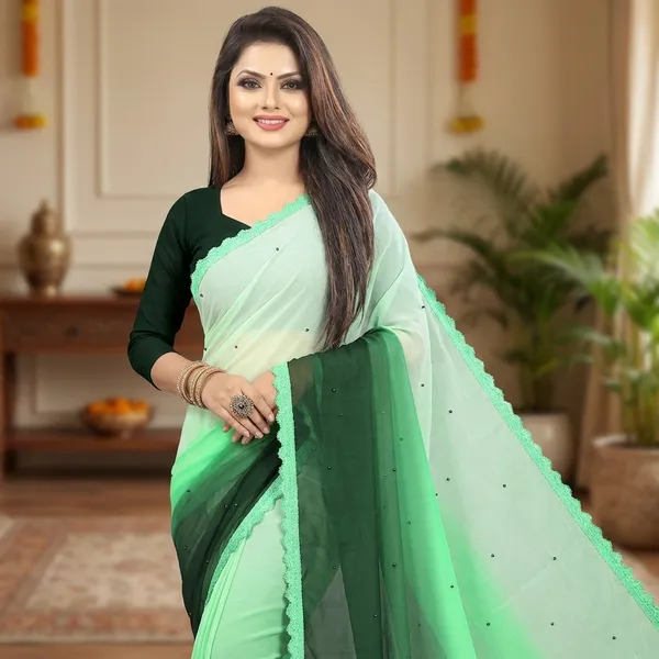 Fashion_Day_Self_Design_Bollywood_Georgette_Saree_(Dark_Green)
