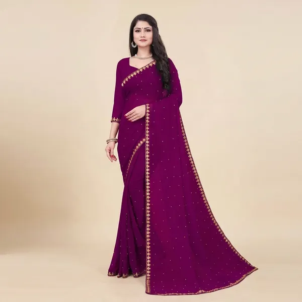 Fashion_Day_Self_Design_Bollywood_Georgette_Saree_(Purple)