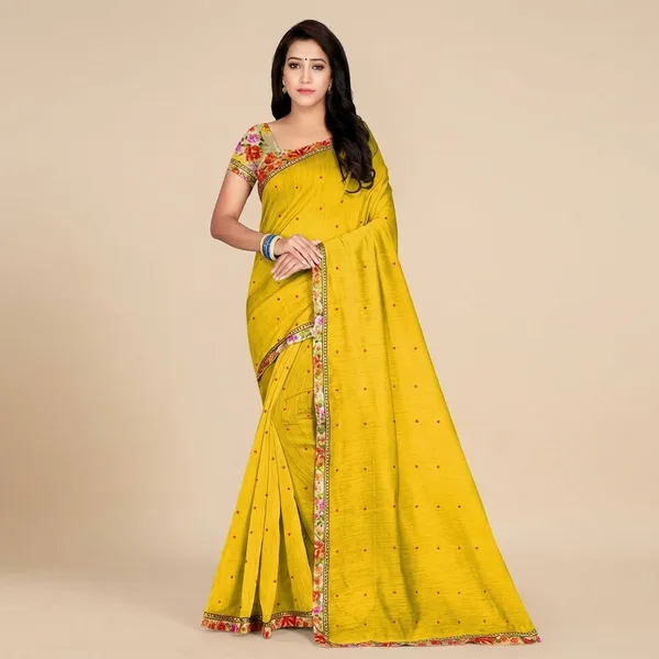 Fashion_Day_Embellished_Bollywood_Chanderi_Saree_(Yellow)
