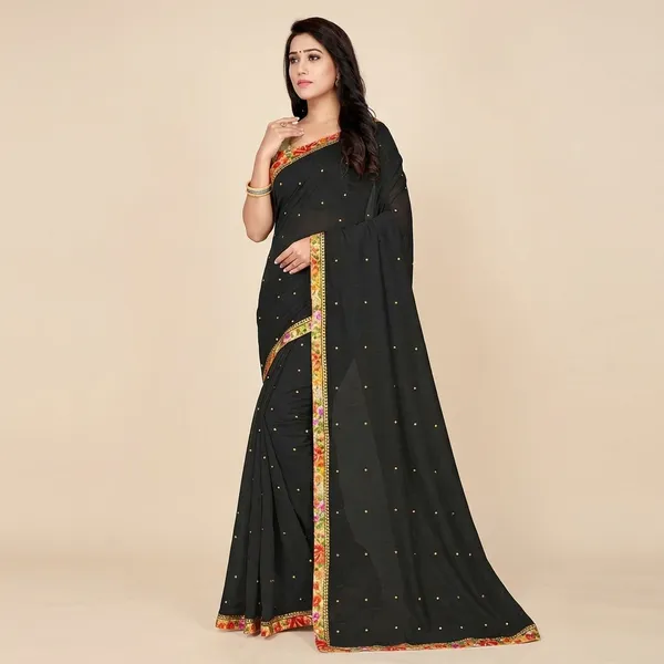 Fashion_Day_Embellished_Bollywood_Chanderi_Saree_(Black)
