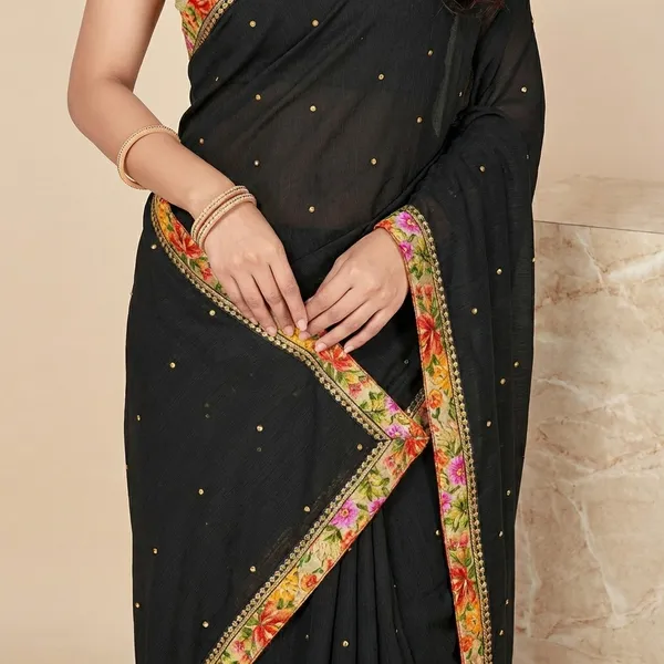 Fashion_Day_Embellished_Bollywood_Chanderi_Saree_(Black)