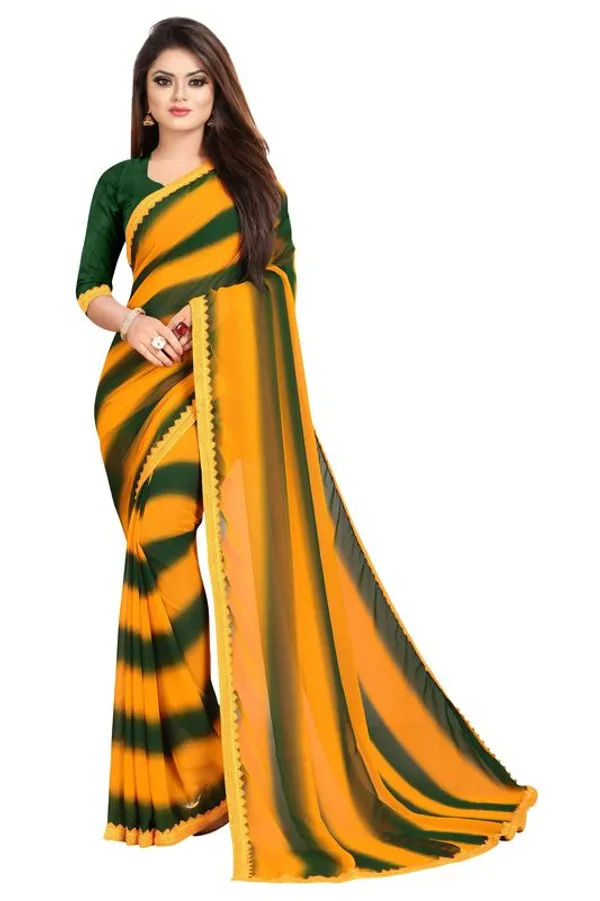 Fashion_Day_Striped_Bollywood_Georgette_Saree_(Yellow)