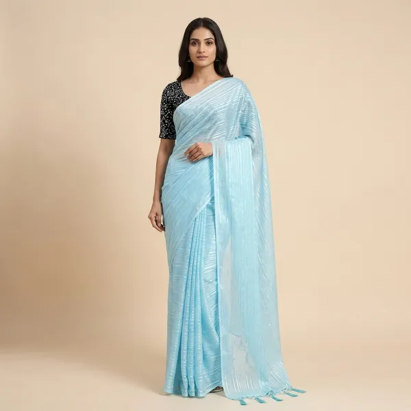 Fashionday_Fashion_Georgette_Saree_With_Unstitched_Blouse_(Light_Blue)