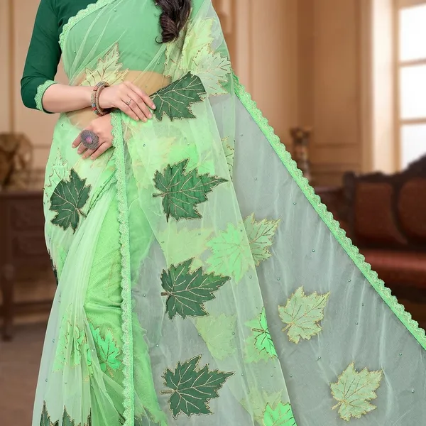 Fashion_Day_Embroidered_Bollywood_Net_Saree_(Light_Green)