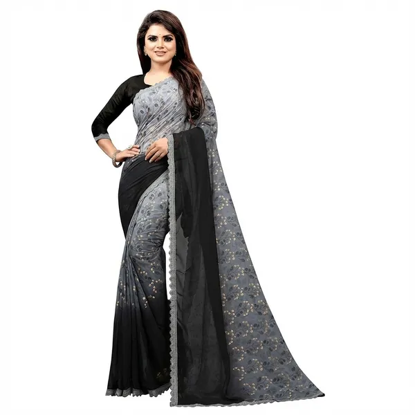 Fashion_Day_Floral_Print_Bollywood_Georgette_Saree_(Black_And_Grey)