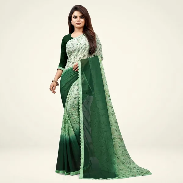 Fashion_Day_Floral_Print_Bollywood_Georgette_Saree_(Dark_Green)