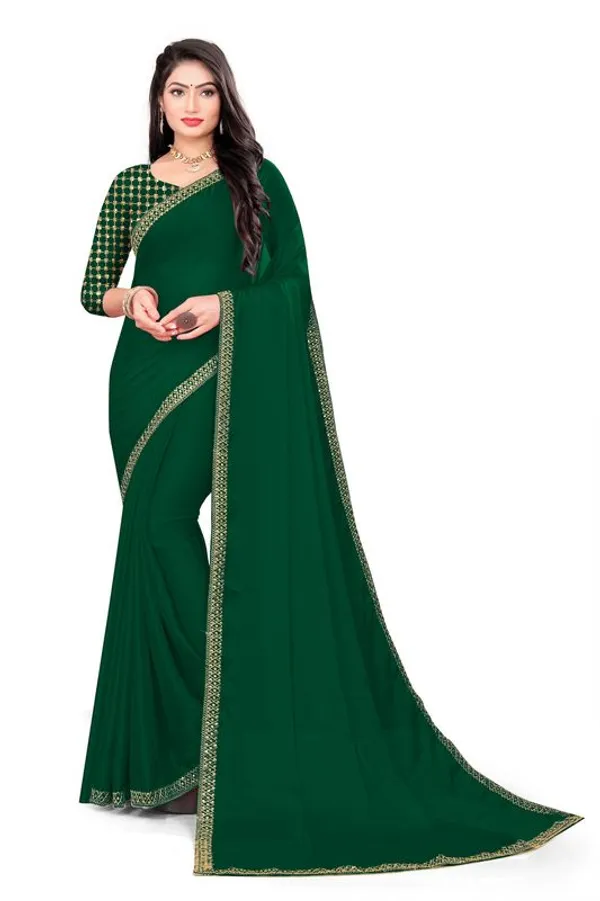 Fashion_Day_Embroidered_Bollywood_Georgette_Saree_(Dark_Green)