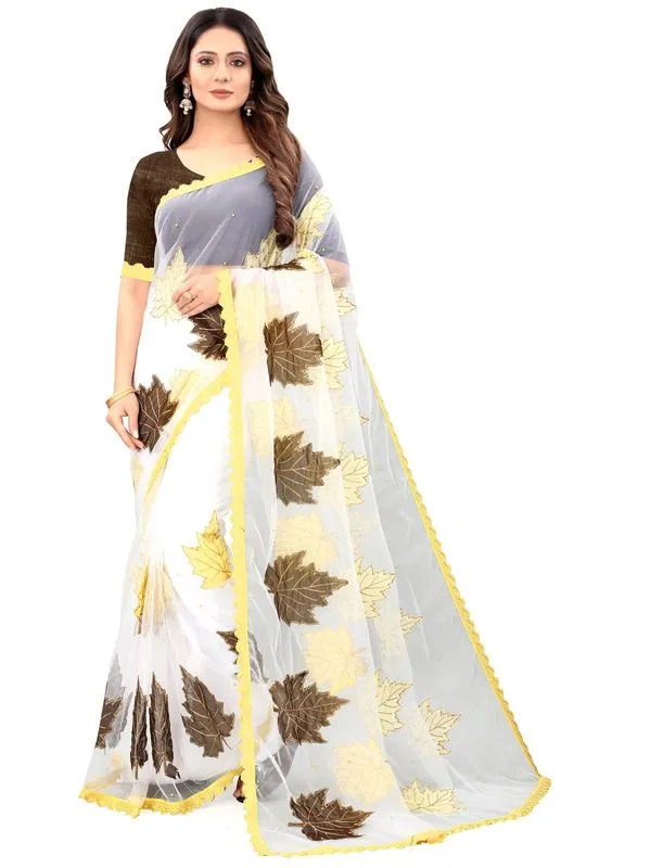 Fashion_Day_Self_Design_Bollywood_Net_Saree_(White)