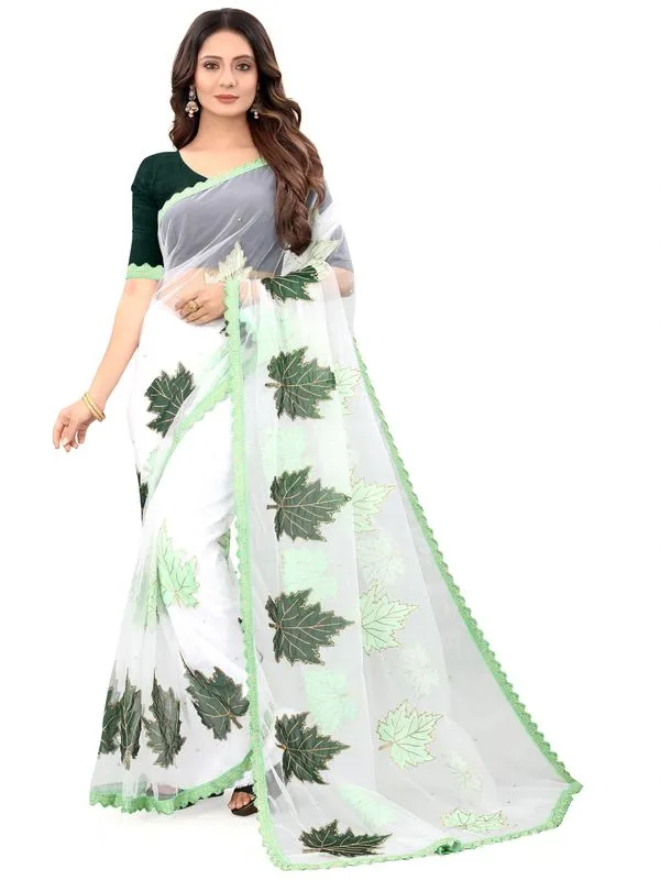 Fashion_Day_Self_Design_Bollywood_Net_Saree_(White)