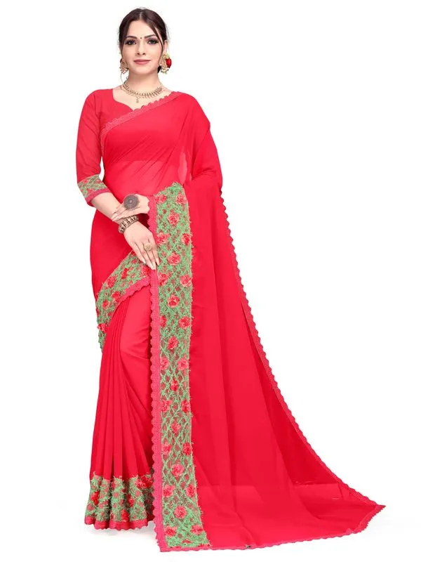 Fashion_Day_Self_Design_Bollywood_Georgette_Saree_(Pink)