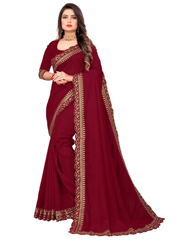 Fashion_Day_Embroidered_Bollywood_Georgette_Saree_(Maroon)