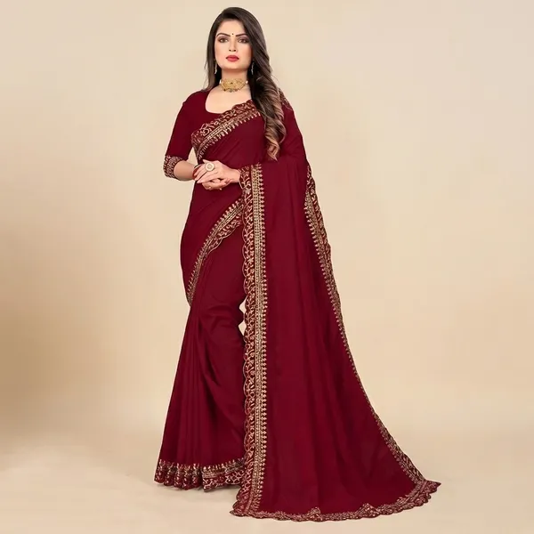 Fashion_Day_Embroidered_Bollywood_Georgette_Saree_(Maroon)