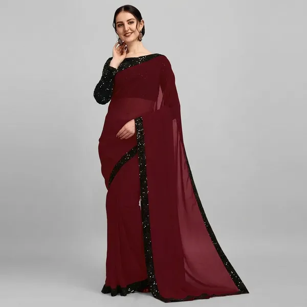 Fashion_Day_Embellished_Bollywood_Georgette_Saree_(Maroon)