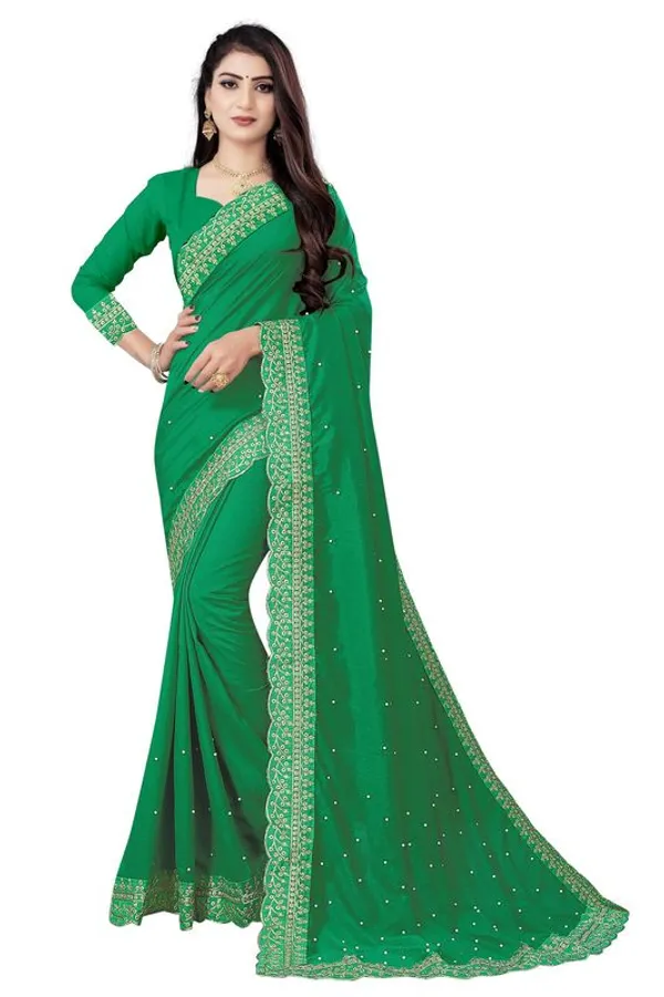 Fashion_Day_Embroidered_Bollywood_Georgette_Saree_(Green)