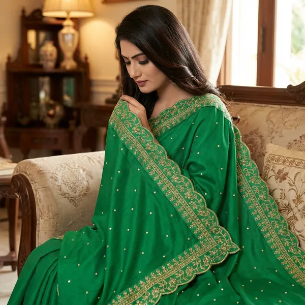 Fashion_Day_Embroidered_Bollywood_Georgette_Saree_(Green)