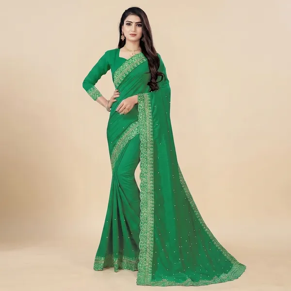Fashion_Day_Embroidered_Bollywood_Georgette_Saree_(Green)