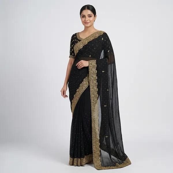 Fashion_Day_Embroidered_Bollywood_Georgette_Saree_(Black)