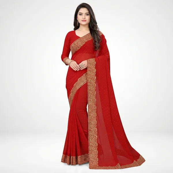 Fashion_Day_Embroidered_Bollywood_Georgette_Saree_(Red)