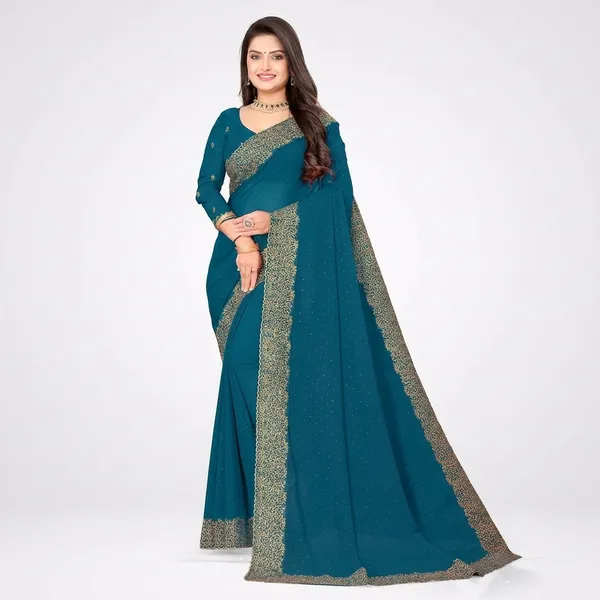 Fashion_Day_Embroidered_Bollywood_Georgette_Saree_(Blue)