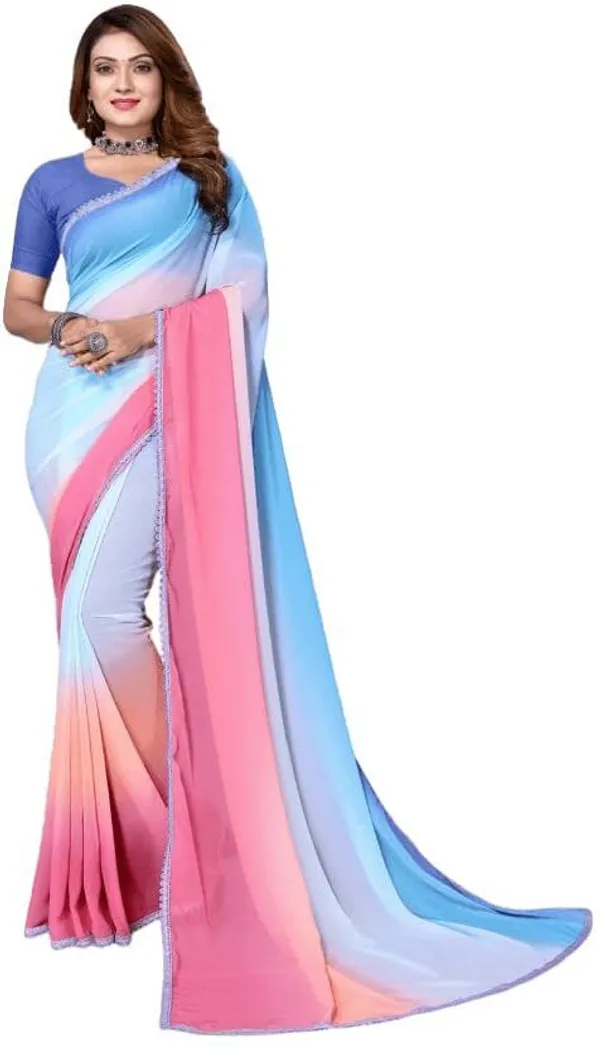 Fashion_Day_Color_Block_Bollywood_Georgette_Saree_With_Unstitched_Blouse_(Multicolor)