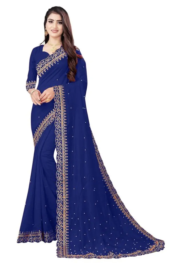 Fashion_Day_Embroidered_Fashion_Georgette_Saree_With_Unstitched_Blouse_(Dark_Blue)