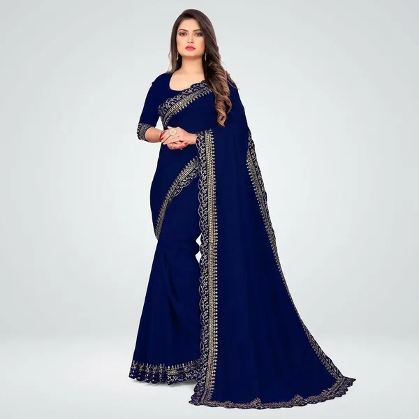 Fashion_Day_Embroidered_Fashion_Georgette_Saree_With_Unstitched_Blouse_(Dark_Blue)