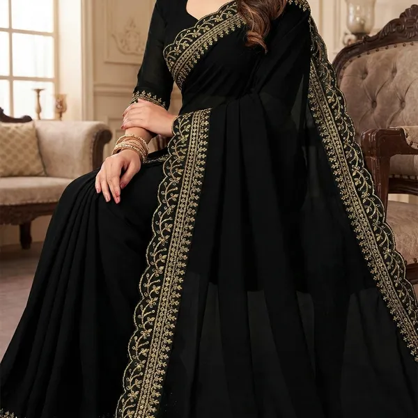Fashion_Day_Embroidered_Fashion_Georgette_Saree_With_Unstitched_Blouse_(Black)