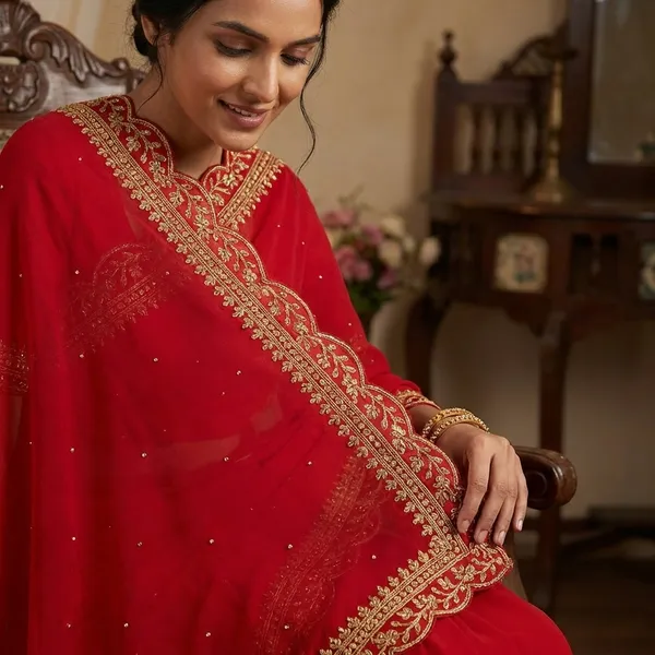 Fashion_Day_Embroidered_Fashion_Georgette_Saree_With_Unstitched_Blouse_(Red)
