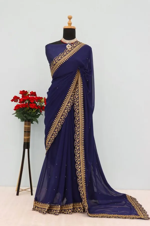 Fashion_Day_Embroidered_Fashion_Georgette_Saree_With_Unstitched_Blouse_(Dark_Blue)
