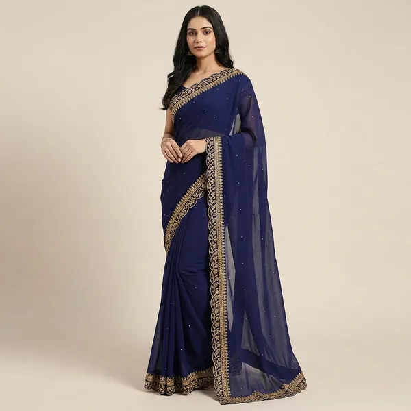 Fashion_Day_Embroidered_Fashion_Georgette_Saree_With_Unstitched_Blouse_(Dark_Blue)
