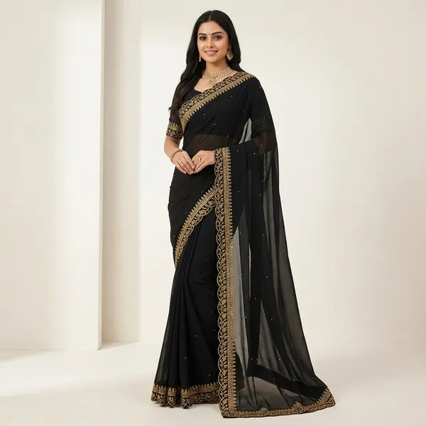 Fashion_Day_Embroidered_Fashion_Georgette_Saree_With_Unstitched_Blouse_(Black)