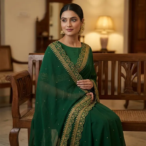 Fashion_Day_Embroidered_Fashion_Georgette_Saree_With_Unstitched_Blouse_(Green)