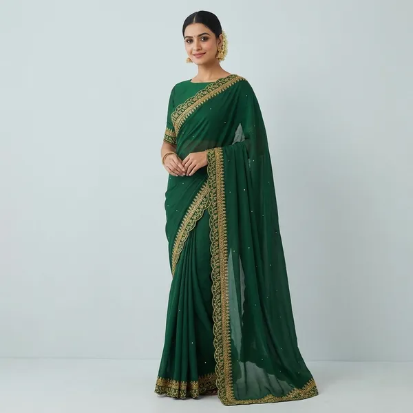 Fashion_Day_Embroidered_Fashion_Georgette_Saree_With_Unstitched_Blouse_(Green)