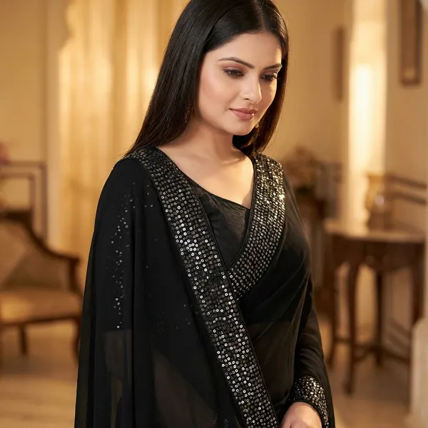 Fashion_Day_Embroidered_Bollywood_Georgette_Saree_(Black)