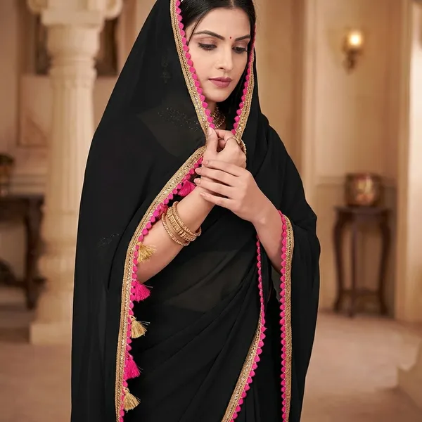 Fashion_Day_Embroidered_Bollywood_Georgette_Saree_(Black)