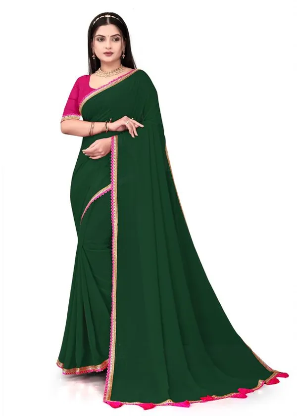 Fashion_Day_Embroidered_Bollywood_Georgette_Saree_(Dark_Green)
