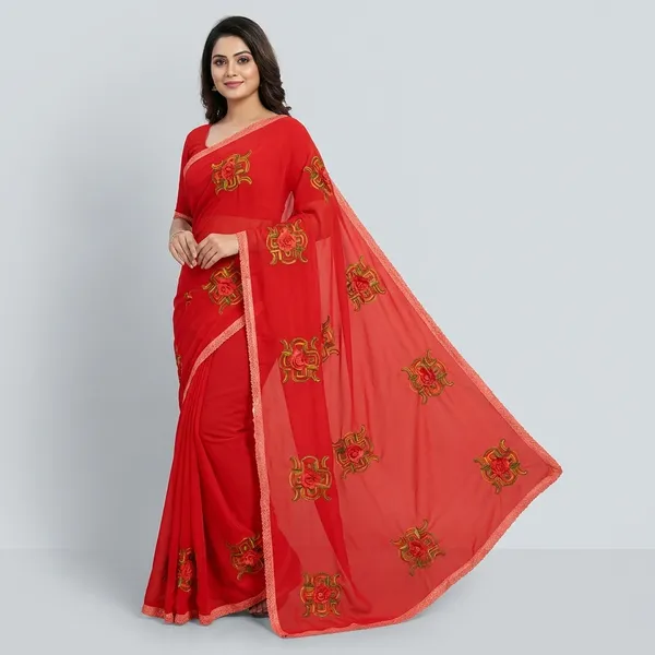 Fashion_Day_Embroidered_Bollywood_Georgette_Saree_(Red)