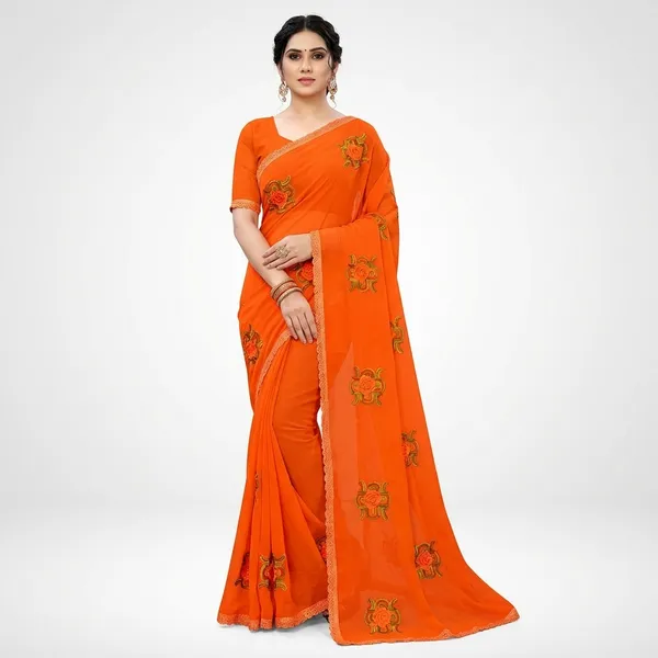 Fashion_Day_Embroidered_Bollywood_Georgette_Saree_(Orange)